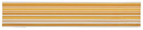 Pamut asztali futó, narancssárga csíkos, 40 x 220 cm