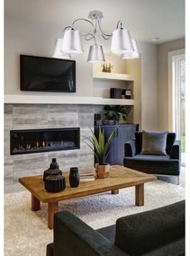 Csillár rúdon LUK 5xE14/40W/230V