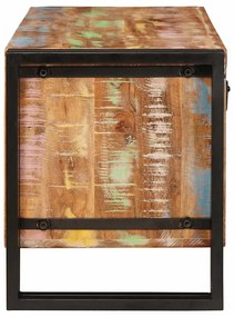 Cipőszekrény Barna 90 x 38 x 45 cm tömör újrahasznosított fa