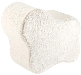 Krémszínű buklé gyerek puff Cloud – Wigiwama