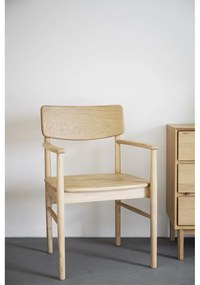 Natúr színű tölgyfa étkezőszék Maidstone – Rowico