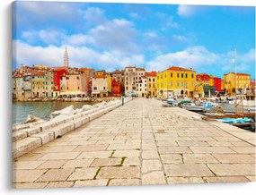 Kép - Poreč régi isztriai városa, Horvátország (70x50 cm)