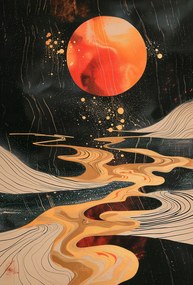 Poszter 67,5x100cm Bolygótánc