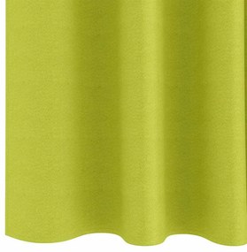 Függönyök függönyökkel 2 pcs Alma zöld 260x140cm Poliészter
