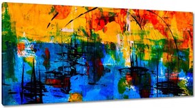 Festmények 115x55 Absztrakt Nyilas