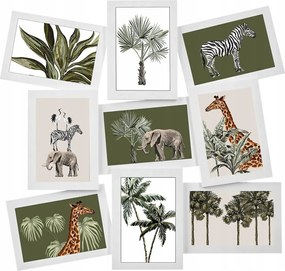 Képkeret 9 képhez Cali Fehér