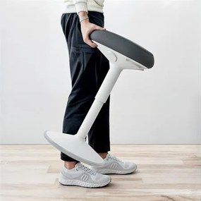 Ülőszék, billenő, ergonomikus, LEITZ Ergo Active, világosszürke (E65440085)