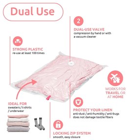 Vákuumzsák készlet 2 db-os Hanging Vacuum S – Compactor