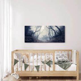 Kép - Erdő a ködben (120x50 cm)