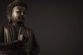 Poszter 30x20cm Buddha szobor, Assaf Frank