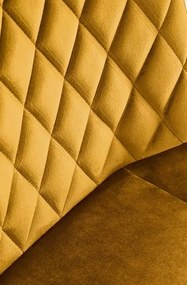 K520 forgatható étkezőszék mustár sárga