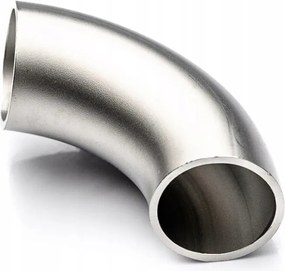 Hamburgi könyök 42,4x3,2mm rozsdamentes acél 304L