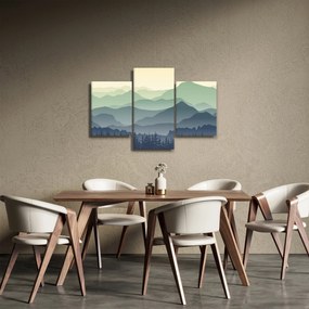 Kép - Forest Mountain (90x60 cm)