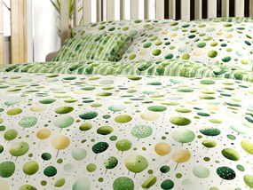 Polipamut ágyneműhuzat GREEN TREES POLY zöld Ágyneműhuzat mérete: 70 x 90 cm | 140 x 220 cm