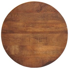 vidaXL Fészkelt Kávézó Asztalok 2 pcs Méz barna Tömör mangófa és acél