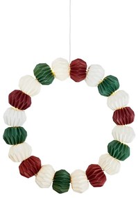 Markslöjd 705815 - LED Karácsonyi dekoráció TUBBY LED/0,6W/3xAA fehér/zöld/piros