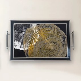 Üveg tálca, 38×24 cm – TPG9767