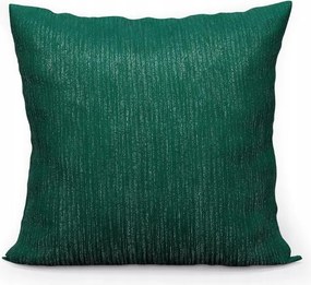 Dekorációs Párnahuzat 40/40 40x40 Zöld, Ezüst Cérnával