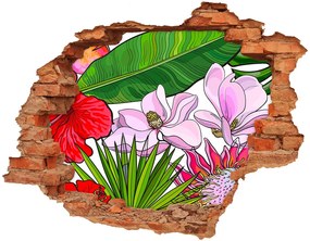Lyuk 3d fali matrica Hawaii virágok nd-c-135437708