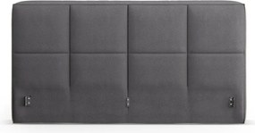 Sötétszürke kárpitozott ágytámla 209x100 cm Darren – Micadoni