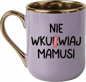 Elegáns bögre "Ne idegesítsd fel anyát" 330 ml 400 ml 330 Lila