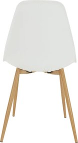 Szék, fehér/natúr, SINTIA