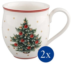 Vánoční hrnek se stromkem, set 2ks, Toy's Delight - Villeroy & Boch