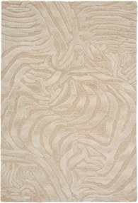 Bézs kézi szövésű gyapjúkeverék szőnyeg 160x230 cm Tribet – Kave Home