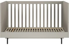 Szürke gyerekágy ágyráccsal 70x140 cm Tomino – Germania