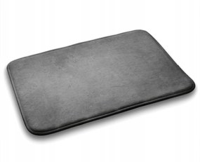 Fürdőszobaszőnyeg vegyes minták Szürke beton 75x45 cm