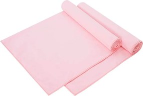 vidaXL Sport Törölközők 2 pcs Rózsaszín 140 x 70 cm