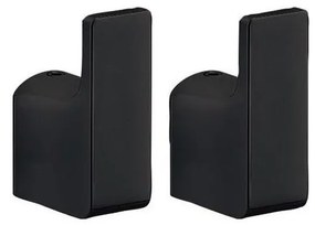 Gedy - KÉSZLET 2x Fali kampó PIRENEI matt fekete