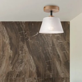 Brilagi - LED  Felületre szerelhető csillár  ANTHONY 1xE14/60W/230V tölgy/fehér