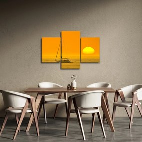 Kép - Csónak a tenger közepén (90x60 cm)