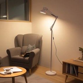 BRILAGI - TASKER rugalmas állólámpa 1xE27/60W/230V 184 cm fehér