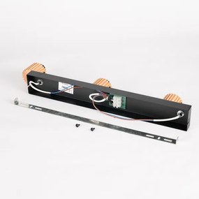 Brilagi - HYGGE spotlámpa 3xE14/15W/230V fekete/füstszínű