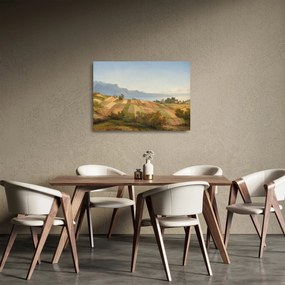Üveg kép - Alexandre Calame, Swiss Landscape, reprodukciók (70x50 cm)