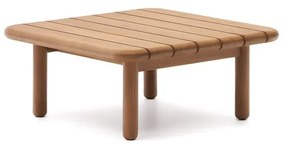 Teakfa kerti dohányzóasztal 70x70 cm Turqueta – Kave Home