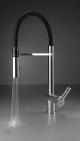 Magnetic rugalmas mosogató csaptelep, króm