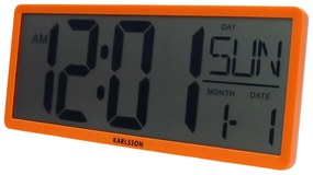 Karlsson 6020OR digitális óra narancssárga, 35 cm
