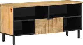 vidaXL barna tömör mangófa TV-szekrény 100 x 33 x 46 cm