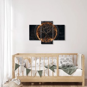 Kép – Életfa lávában I. (90x60 cm)
