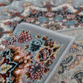 Perzsa szőnyeg szürke TABRIZ 200x300 exkluzív nappali szőnyeg akrilból