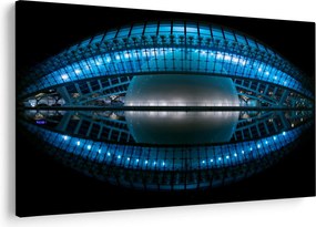Egy kép a futballstadionról (90x60 cm)