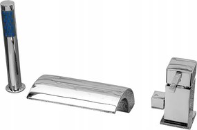 Kádcsaptelep 3 Lyukú Kifolyócsővel Vízesés Kád Vízesés