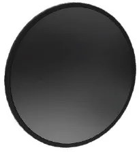 Mirano Azzura fürdőszoba tükör Ø60 cm (fekete)