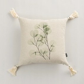 Eucalypta Tassel párnahuzat 45x45 cm bézs
