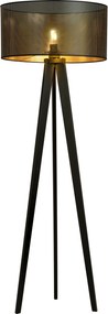 Emibig modern skandináv állólámpa aston fekete arany emi1148/lp1