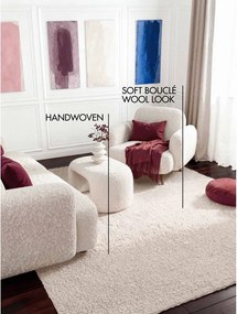 Elefántcsont színű kézi szövésű buklé szőnyeg 160x230 cm Notting Hill Portobello – Ted Baker