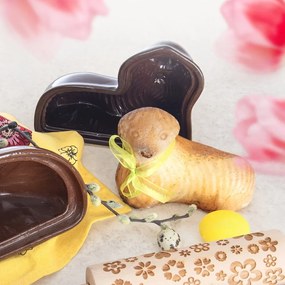 Kerámia sütőforma bárány alakú tortához 14x18 cm – Orion